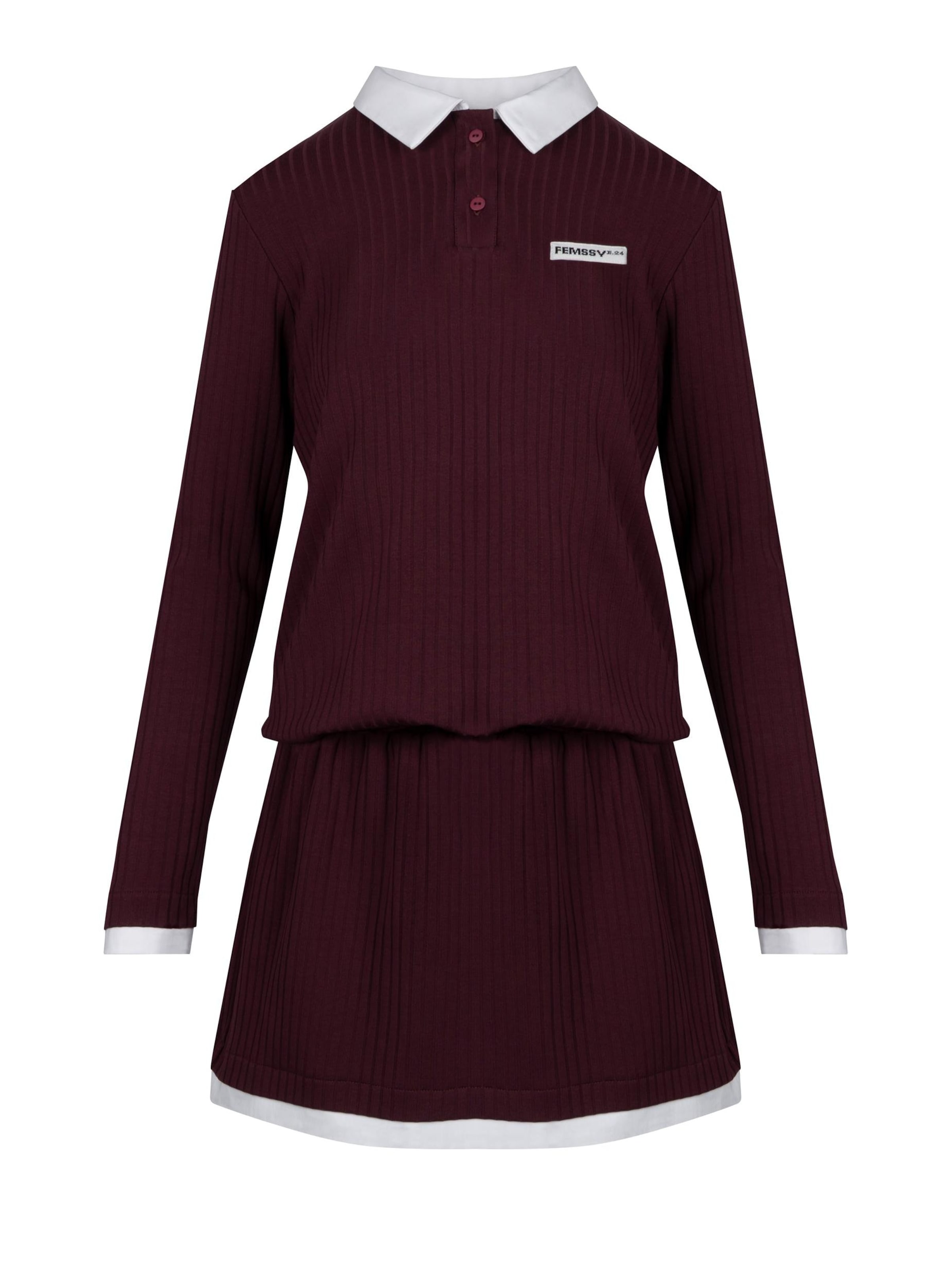 FEMSSY Dress 'CHERRY' in Red: front