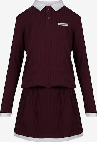 Robe 'CHERRY' FEMSSY en rouge : devant