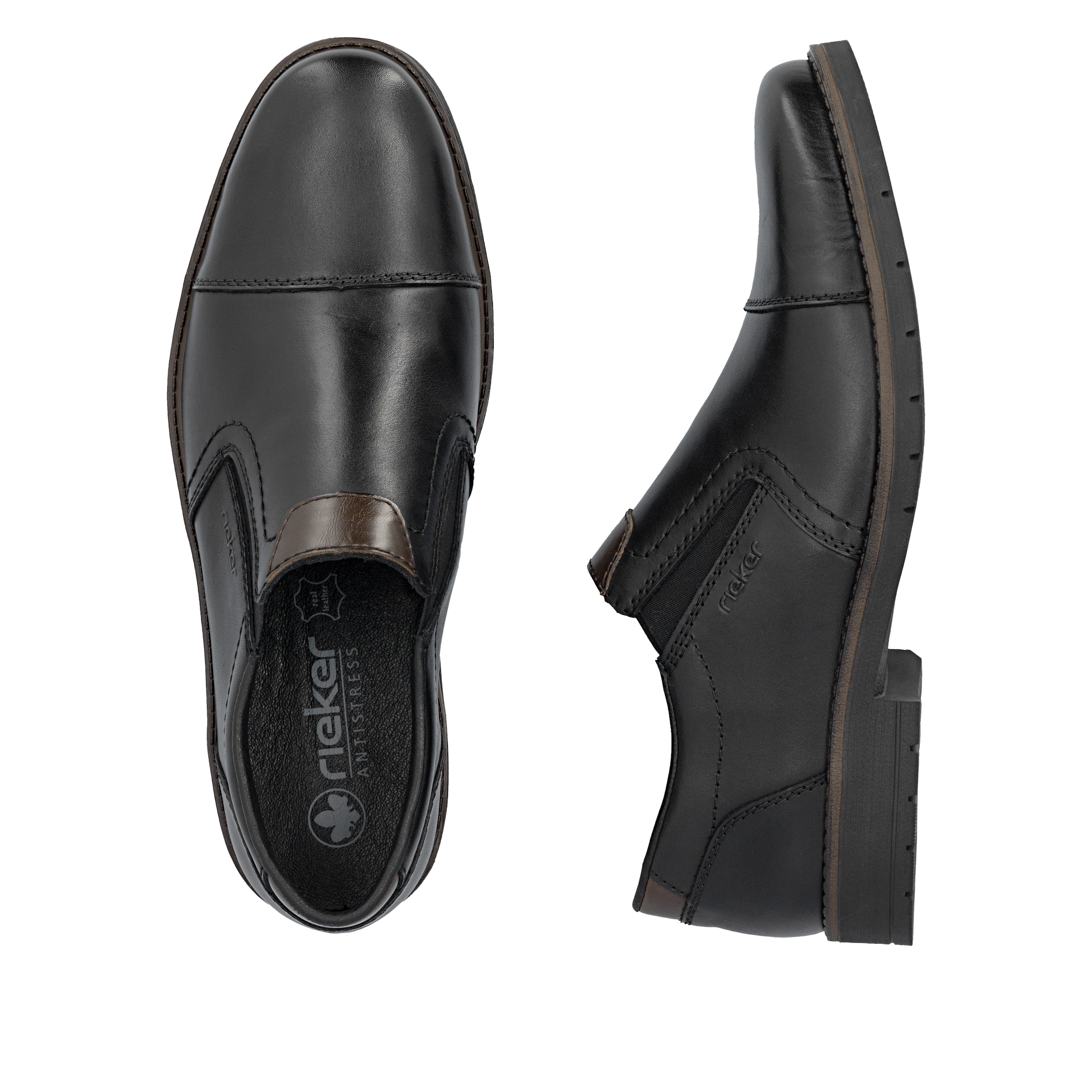 Rieker Classic Flats in Black