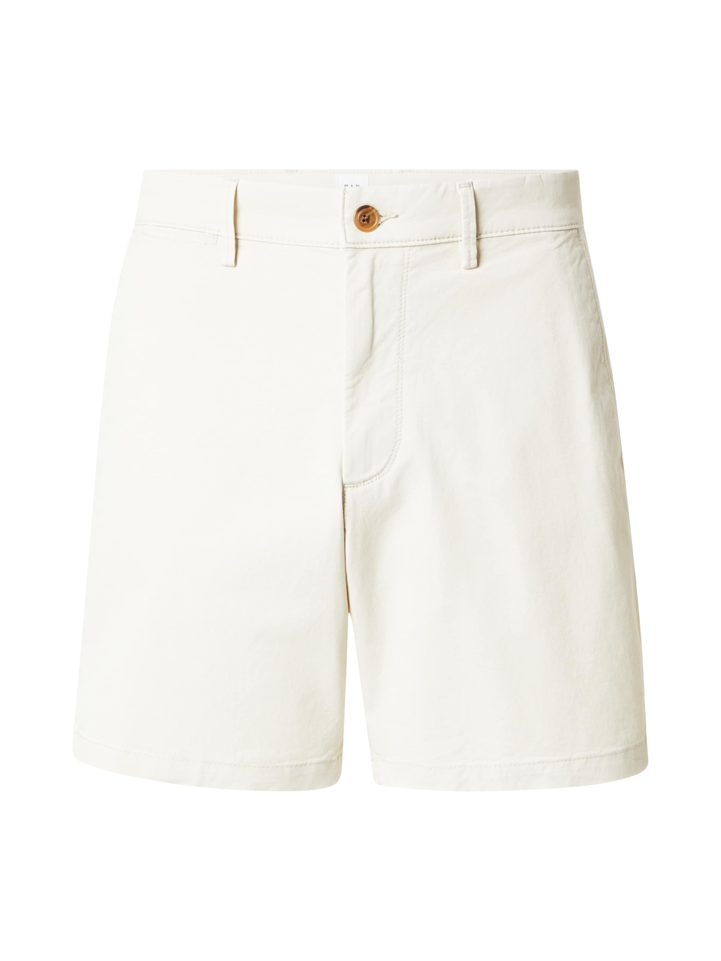 GAP Trousers 'ESSENTIAL' in Beige: front