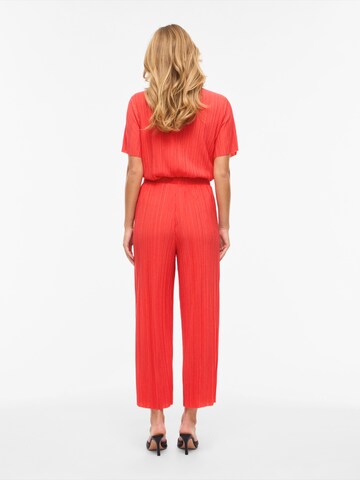 Wide leg Pantaloni 'VIPLISA' di VILA in rosso