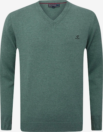 Sir Raymond Tailor Strickpullover 'Los Angeles' in Grün: Vorderseite