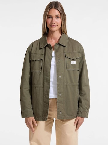 GUESS Jacke 'Utility' in Grün: Vorderseite