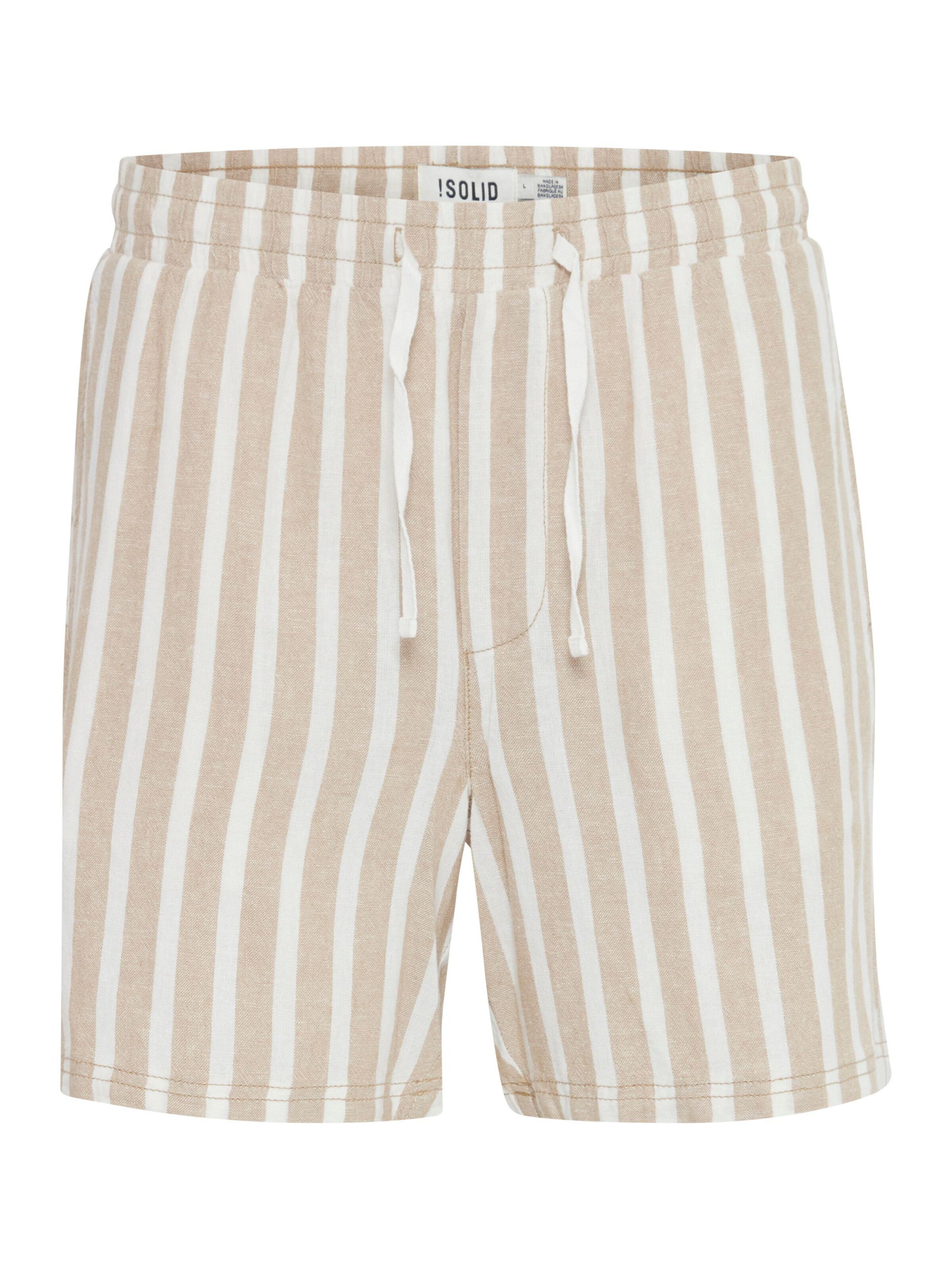 Pantaloni 'Fried' di !Solid in beige: frontale