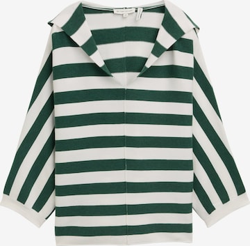 TOM TAILOR Sweater in Green: front