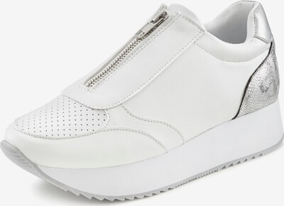 Sneaker low LASCANA pe argintiu / alb, Vizualizare produs