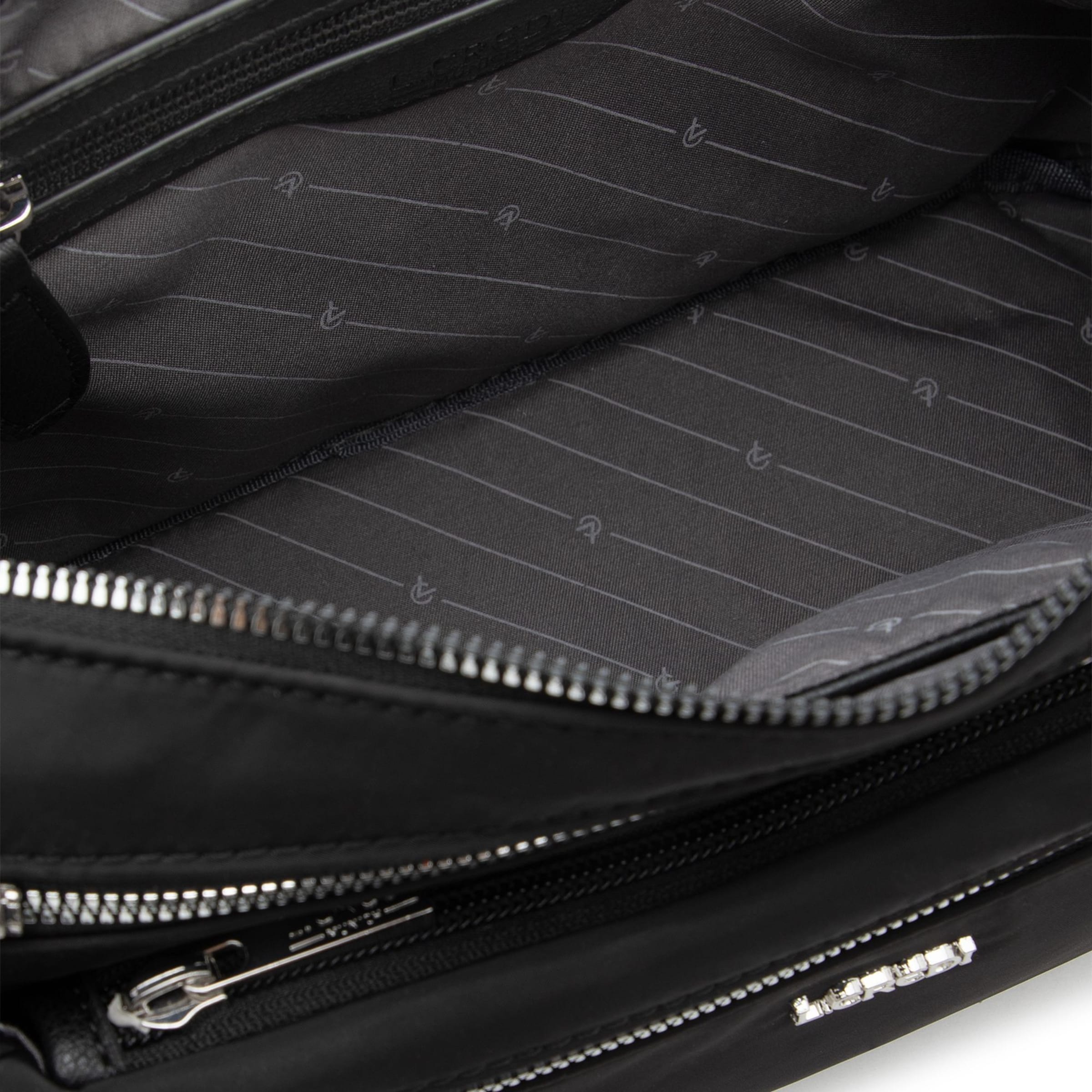 Sac à bandoulière 'Odeta' L.CREDI en noir