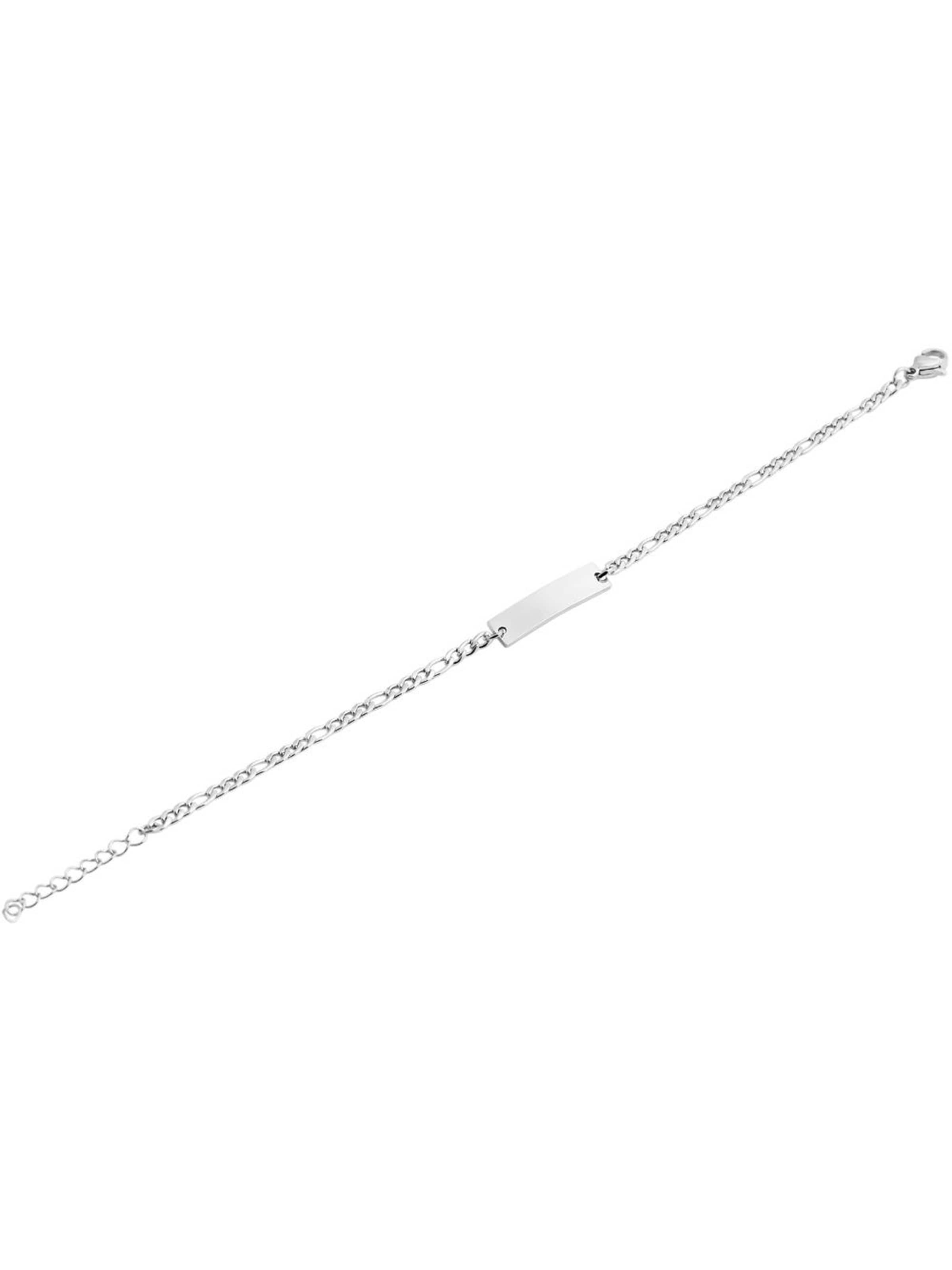 Akzent Bracelet 'Grav' in Silver