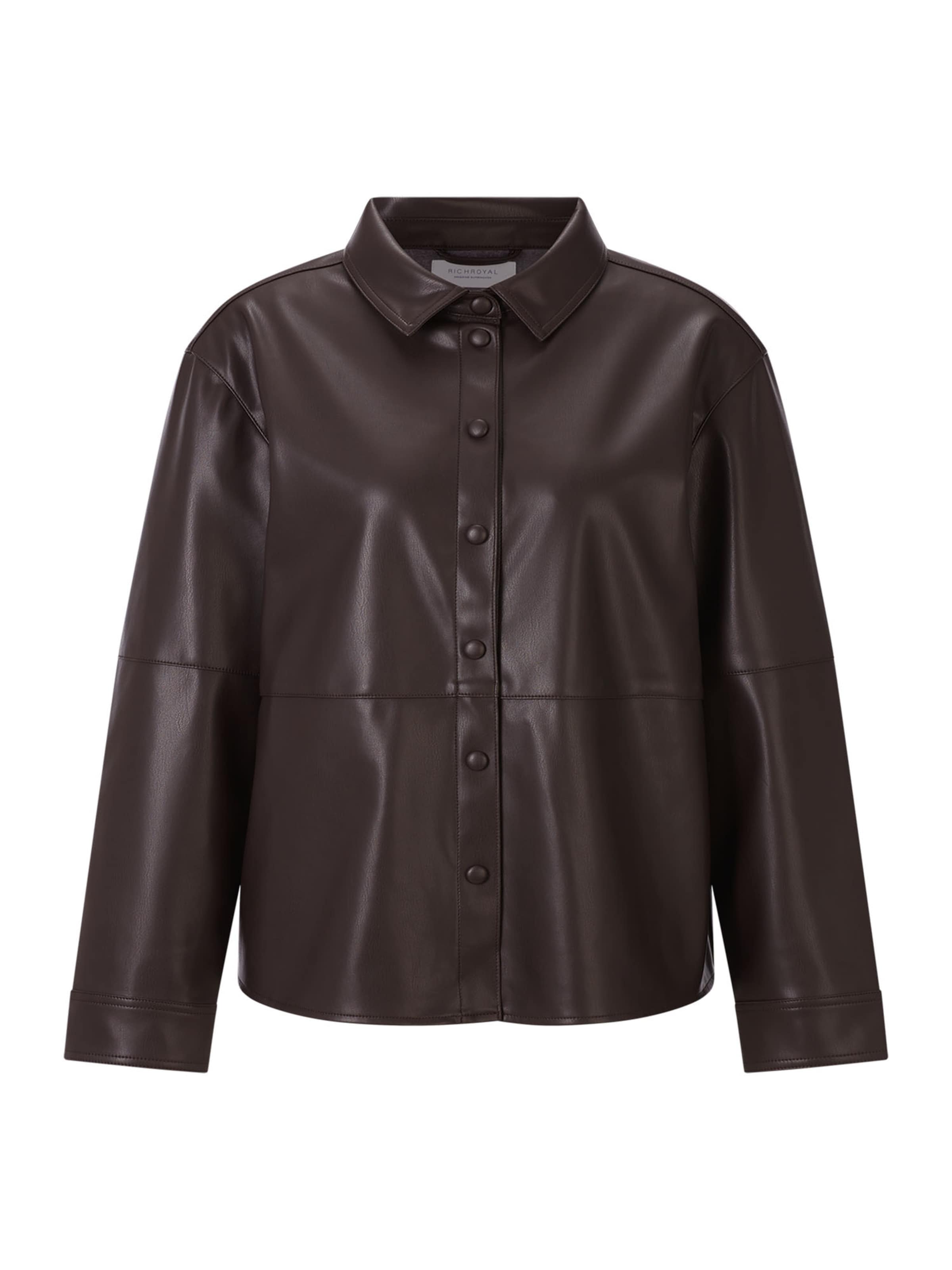 Camicia da donna di Rich & Royal in marrone: frontale