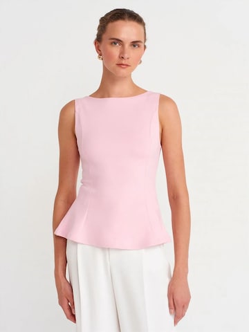 Camicia da donna di Dilvin in rosa: frontale