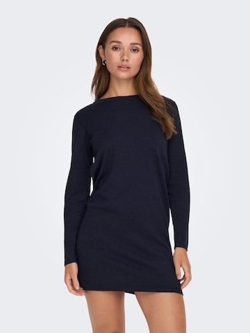JDY Knitted dress 'Prime' in Blue: front