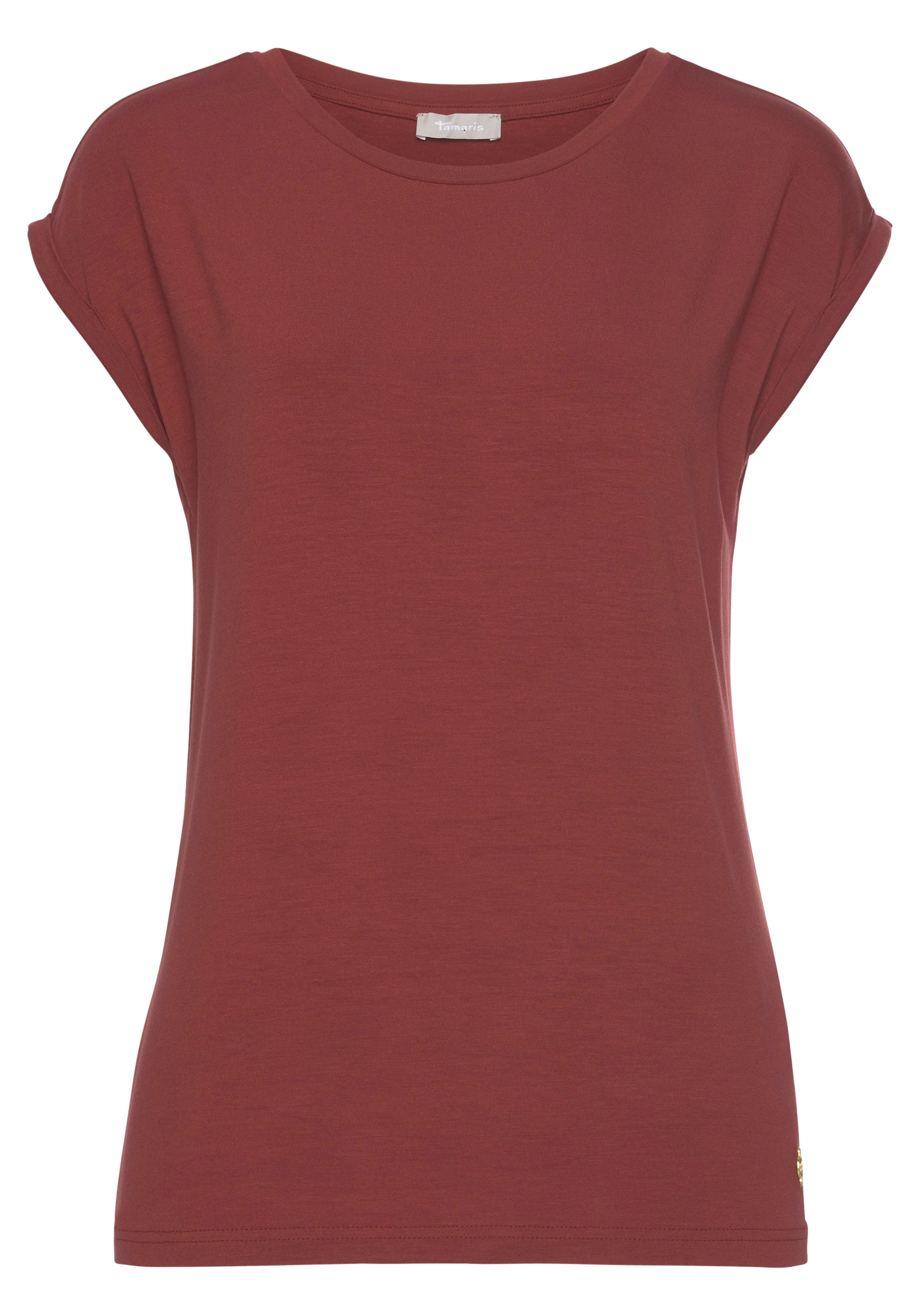 Tamaris T-Shirt in Rot: Vorderseite