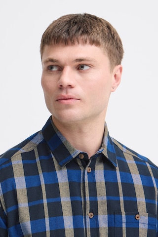 BLEND Regular fit Button Up Shirt 'BHCAI' in Blue
