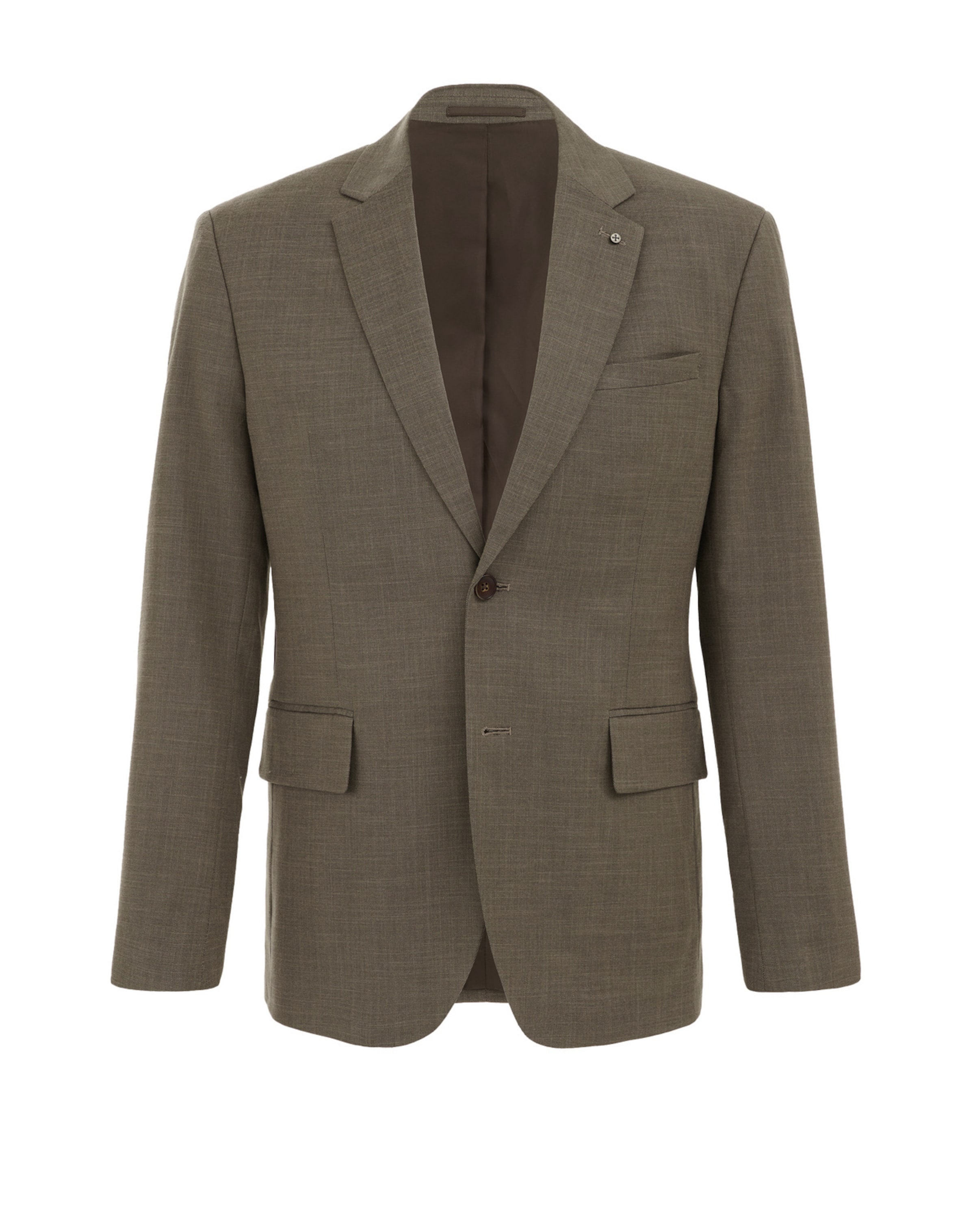 WE Fashion Kitsas lõige Pintsak, värv pruun: eest vaates