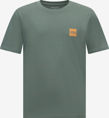T-Shirt 'JWHBRANDY' JACK & JONES en vert : devant
