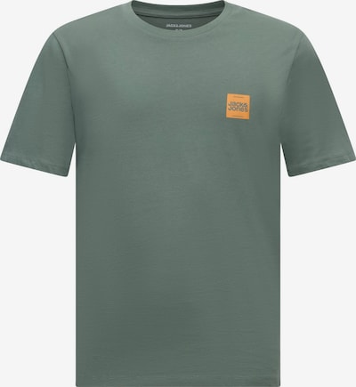JACK & JONES Paita 'JWHBRANDY' koossa S värissä tummanvihreä / oranssi, Tuotenäkymä