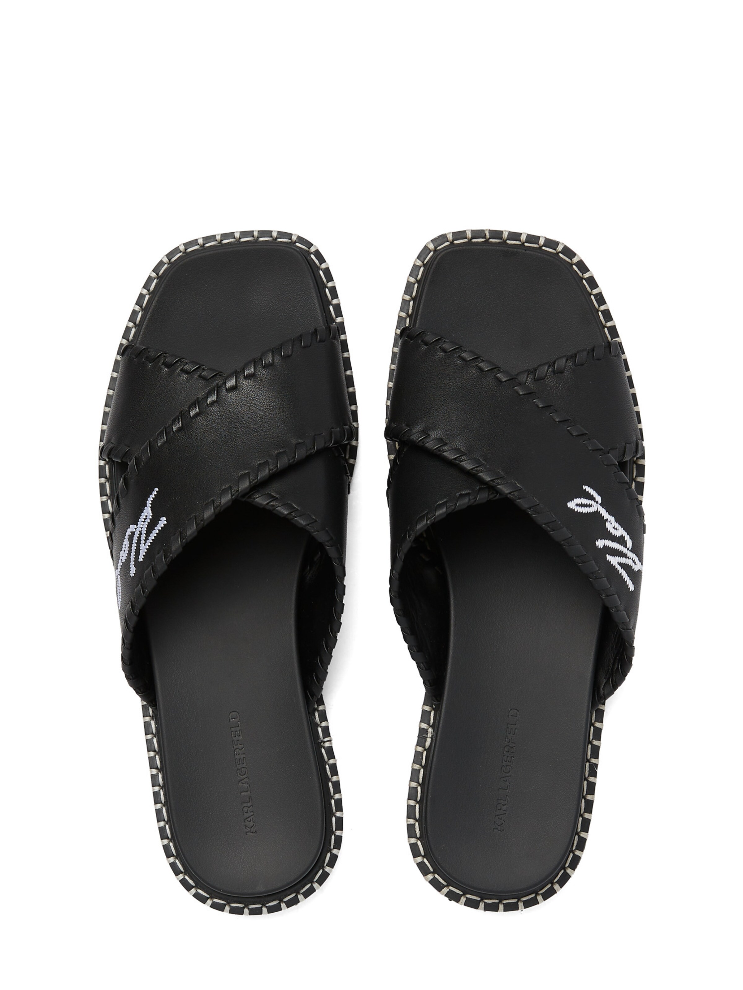 Karl Lagerfeld Mules 'Kleo' in Black