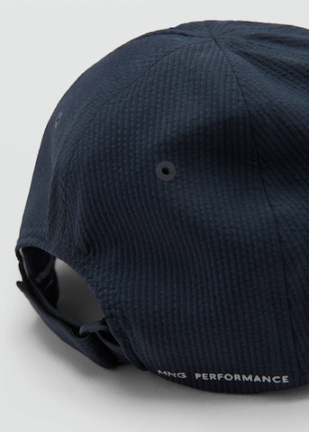 MANGO MAN Cap 'Perform' in Blau