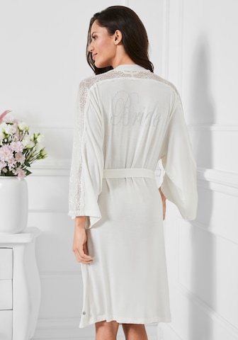 LASCANA Dressing Gown in White