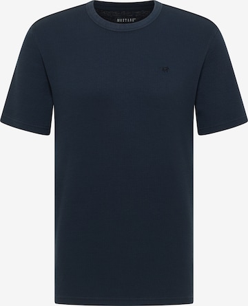 MUSTANG T-Shirt 'Austin' in Blau: Vorderseite