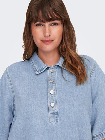 Abito camicia 'CARGRY' di ONLY Carmakoma in blu