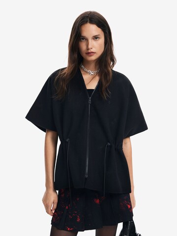 Desigual Cape in Schwarz: Vorderseite