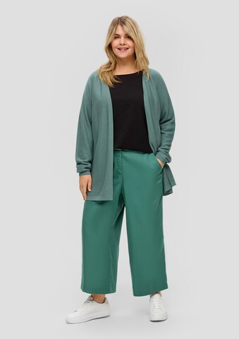 TRIANGLE Wide leg Pants in Green