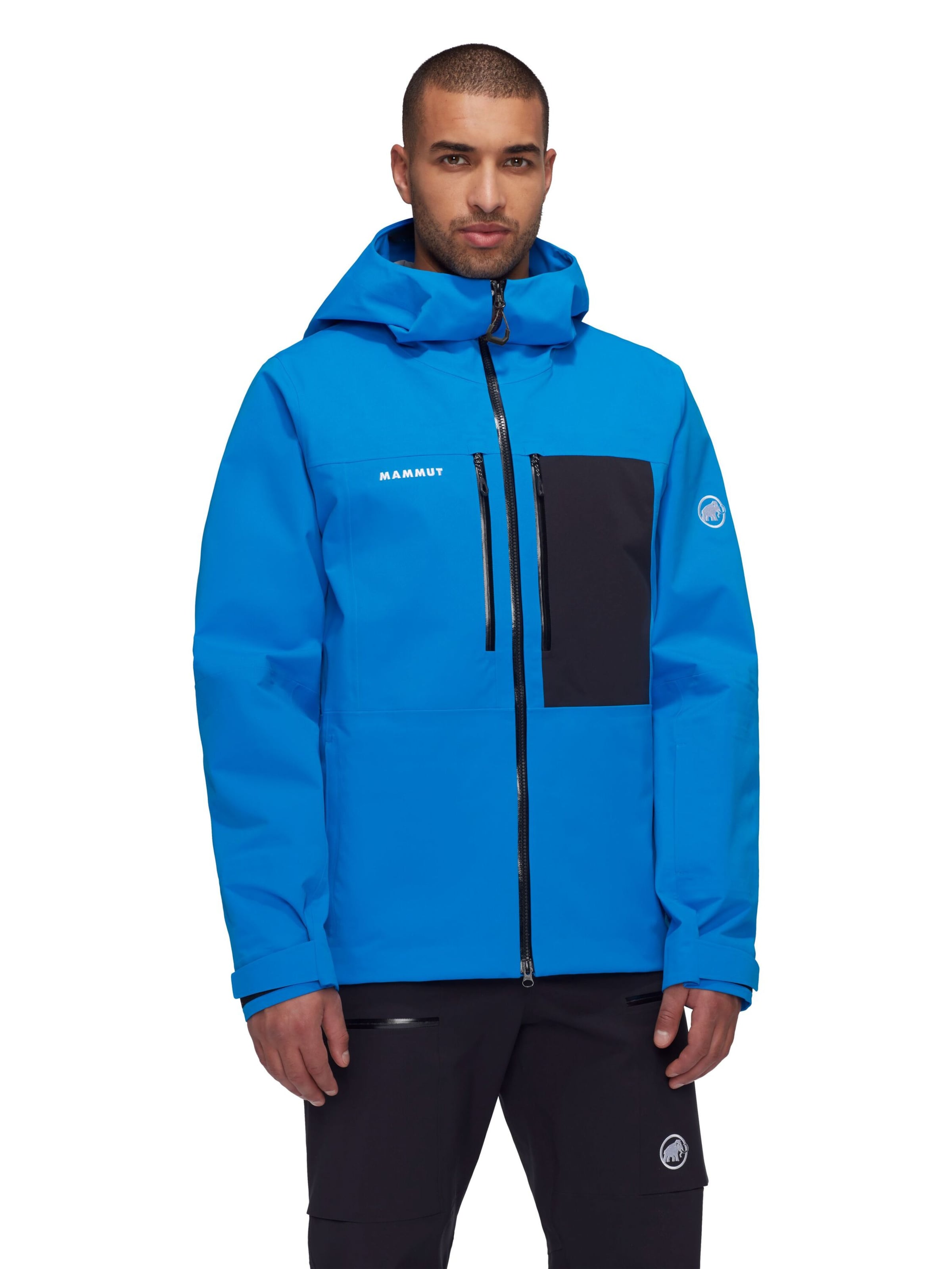 MAMMUT Athletic Jacket in Blue: front
