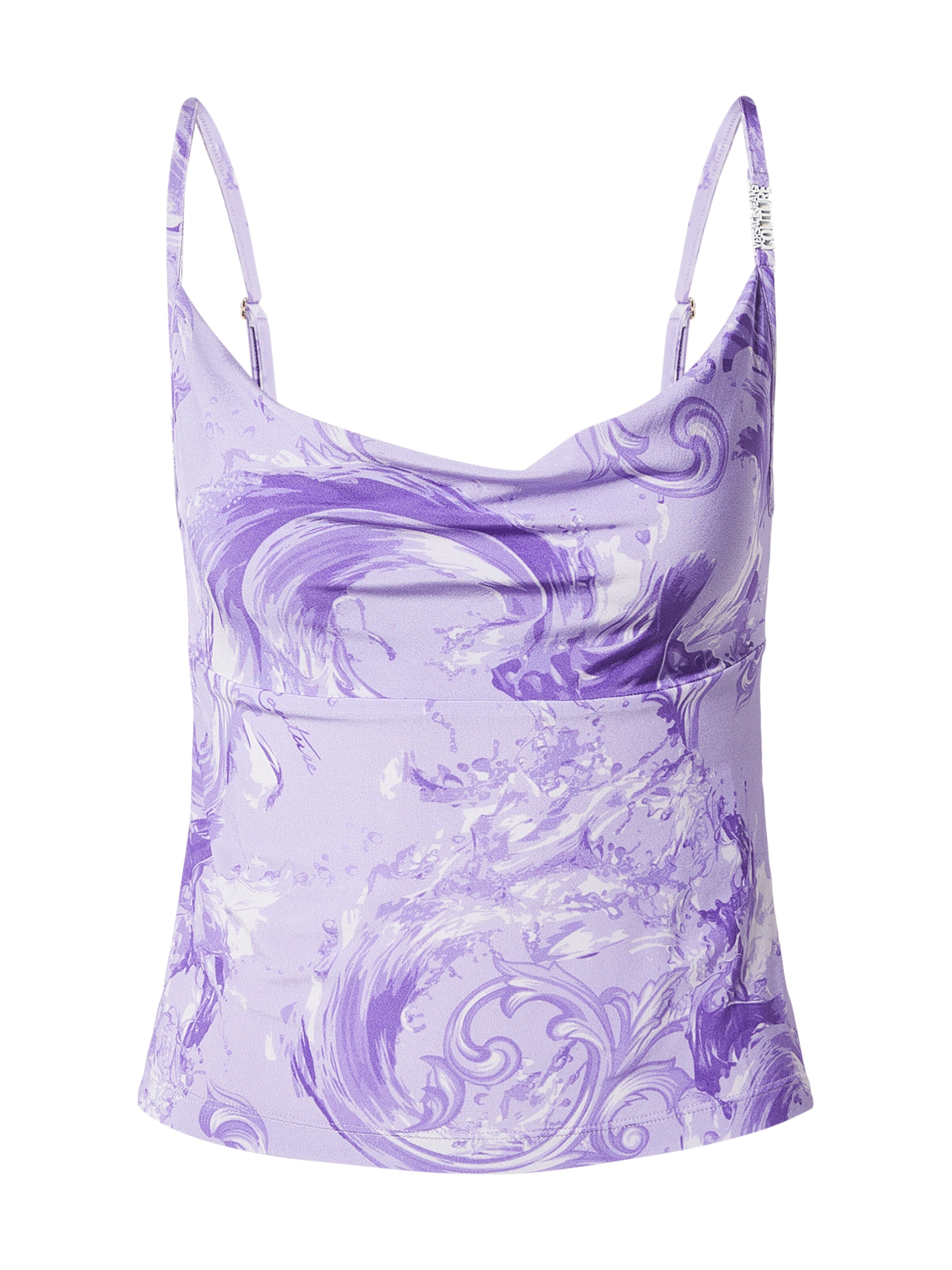 Versace Jeans Couture Top in Lila: Vorderseite