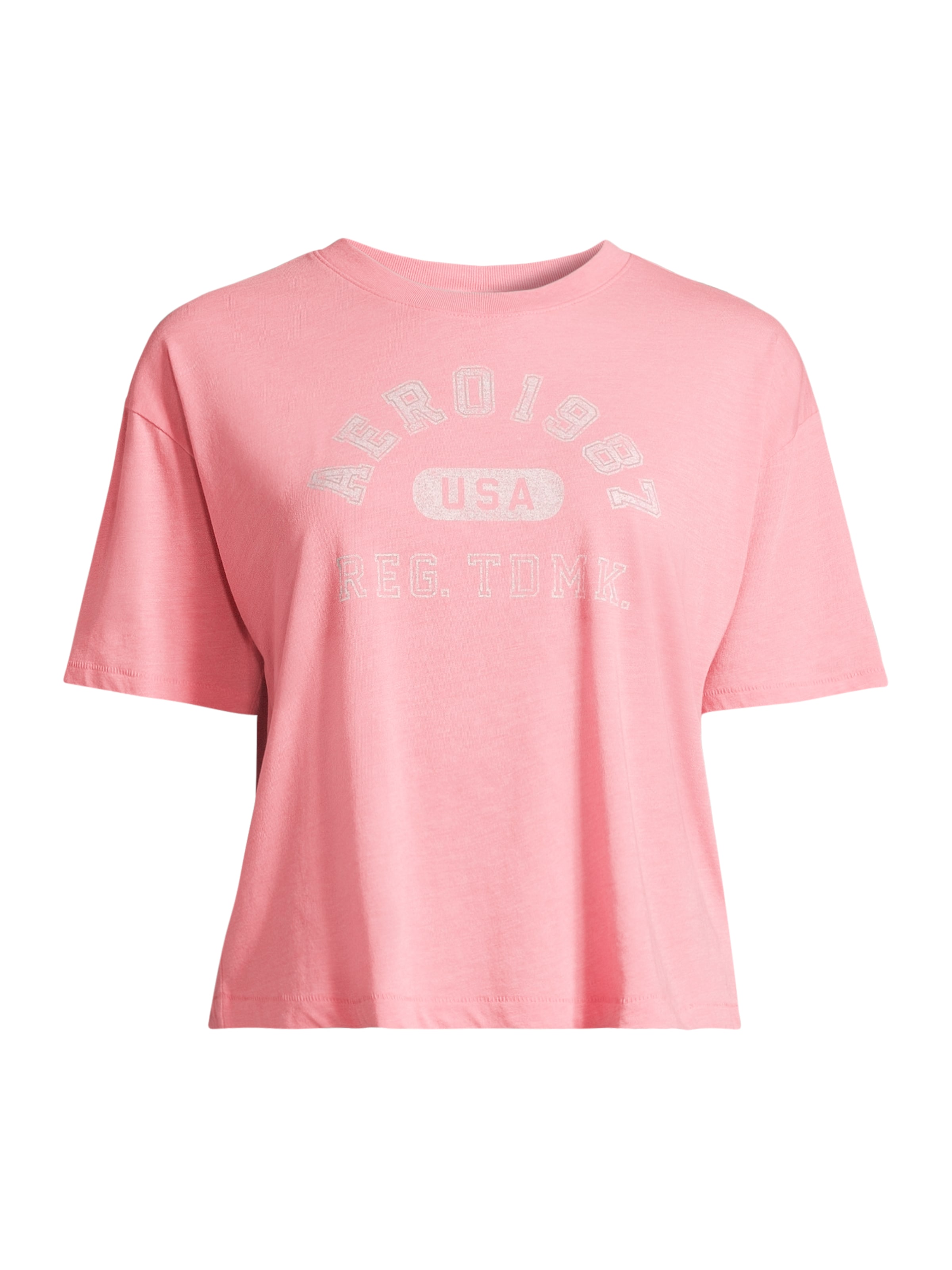 AÉROPOSTALE Tričko - Oranžová: predná strana