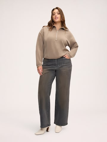 Fiorella Rubino Sweatshirt in Brown