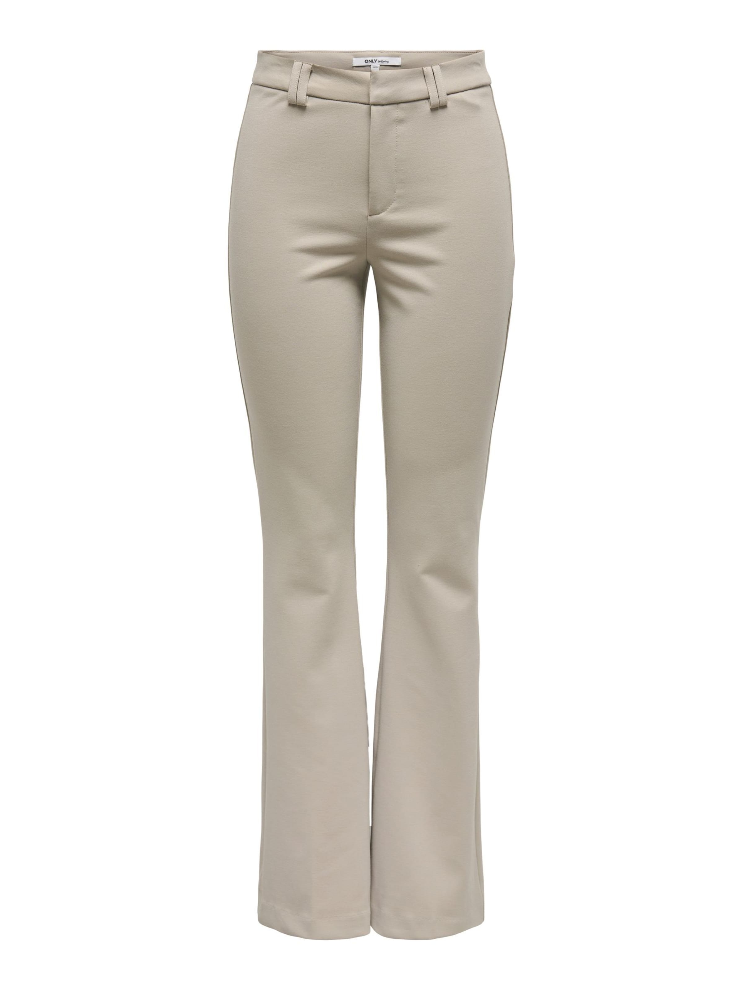 ONLY Pantalon 'ONLPeach' en greige, Vue avec produit
