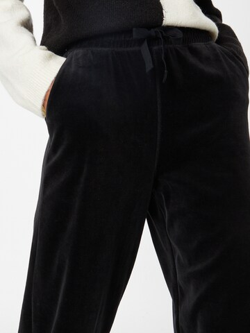 TOM TAILOR DENIM Wide leg Pants in Black