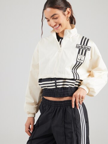 Hanorac de la ADIDAS ORIGINALS pe alb: față