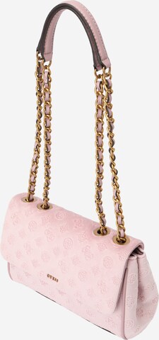 Sac bandoulière 'INIA' GUESS en rose : devant