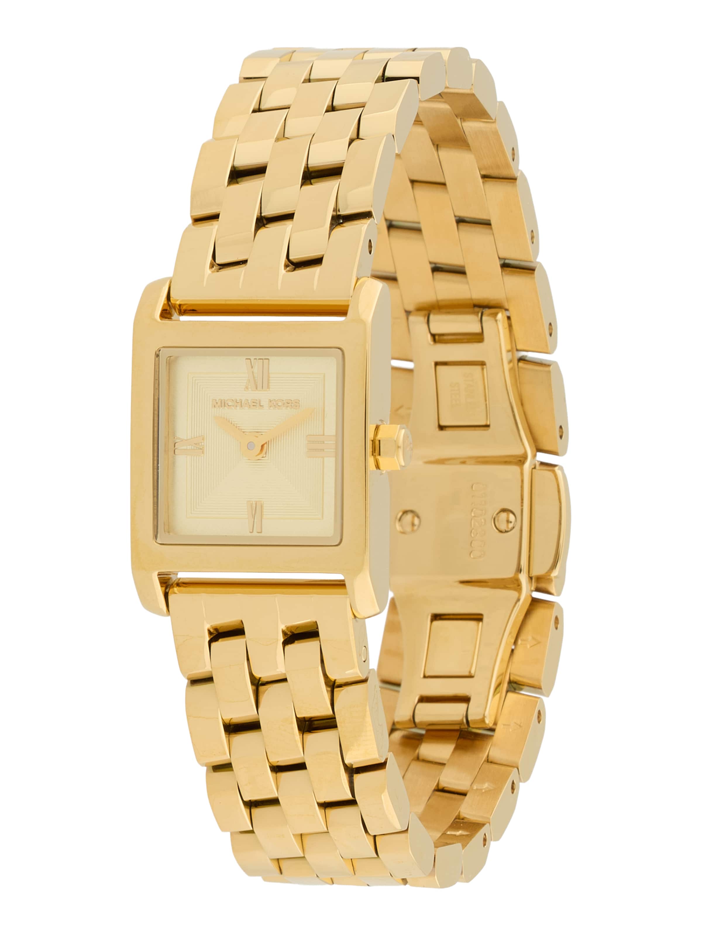 MICHAEL Michael Kors Analogové hodinky 'GEORGIE' – zlatá: přední strana