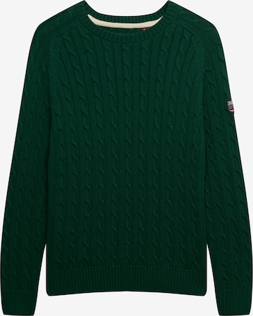Superdry & Co Trui in Groen: voorkant