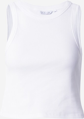 JAN 'N JUNE Top 'PORTO' in White: front