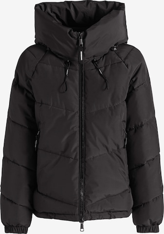 khujo Winter Jacket 'Esila' in Black: front