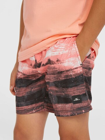 Pantaloncini da bagno 'Cali Gradient 14' di O'NEILL in rosa