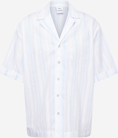 Won Hundred Camisa 'Desmond Hearts' en azul pastel / blanco, Vista del producto