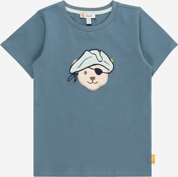 T-Shirt Steiff Collection en bleu : devant