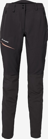VAUDE Outdoor trousers 'Elope' in Black: front