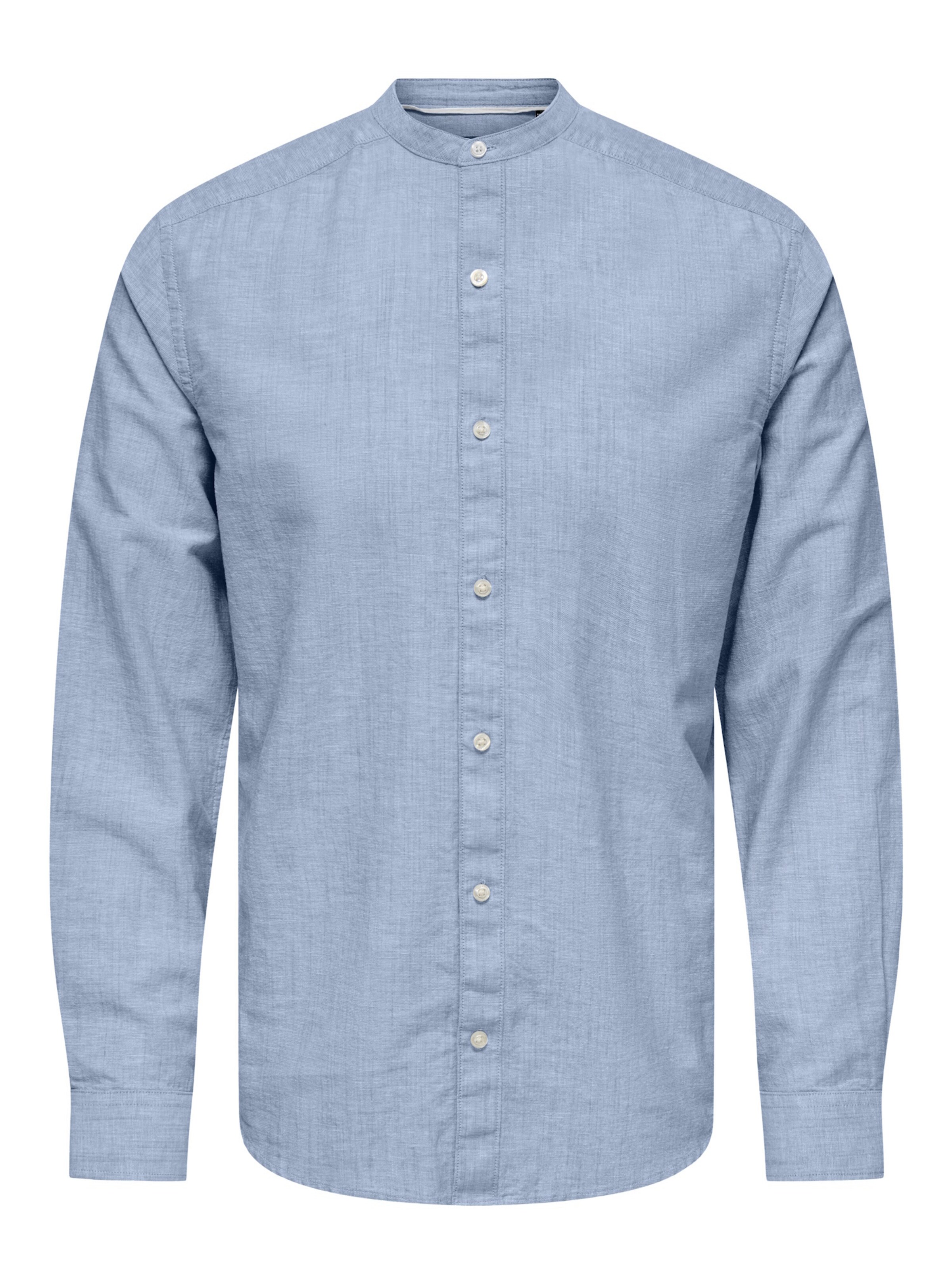 Only & Sons Regular fit Overhemd 'Cantley' in Blauw: voorkant