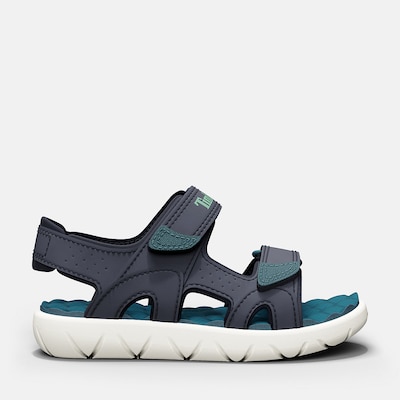 TIMBERLAND Sandale 'Perkins' in blau / dunkelblau / grün / weiß, Produktansicht
