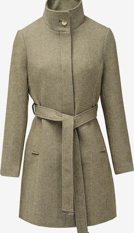 Salsa Jeans Übergangsmantel 'The Reimagined Wool Coat' in Grün: Vorderseite