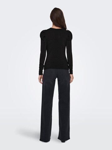 ONLY Tricot 'Rich' in Zwart