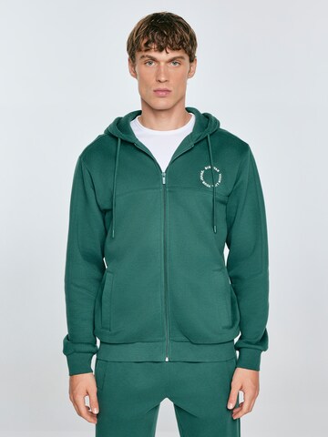 BIG STAR Sweatshirt 'Ajron' in Green: front
