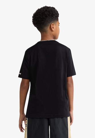 CONVERSE - Camiseta 'DOUBLE KICKS' en negro