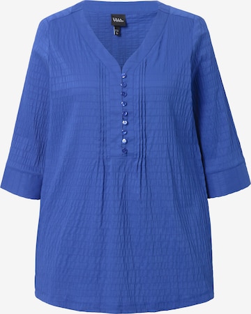 Tunique Ulla Popken en bleu : devant